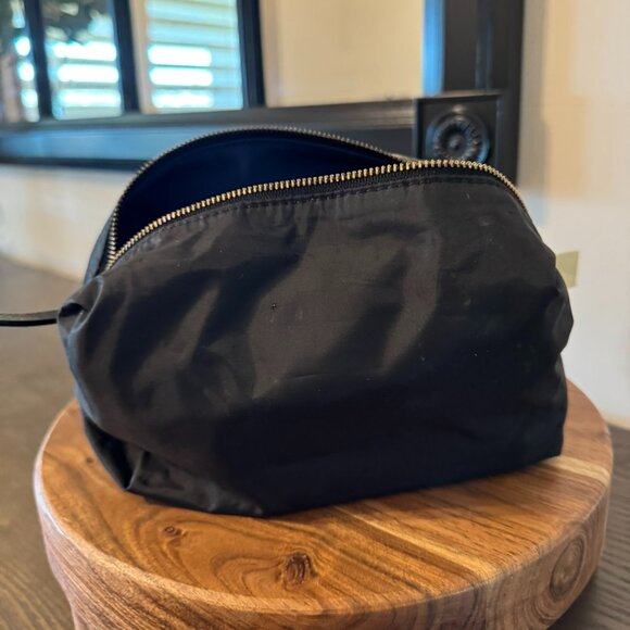 Kate Spade New York Navy Nylon Cosmetic Pouch - Travel Makeup Bag - Picture 8 of 12